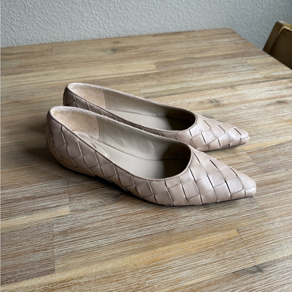 Sam Edelman Joy Woven Pointed Toe Flats